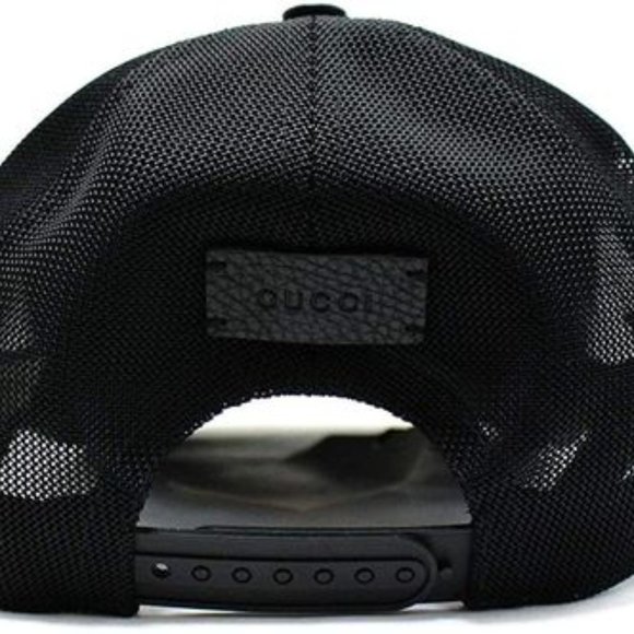 Gucci GG Guccissima Nylon Baseball Cap in Black NEW W TAG AND DUSTBAG - Picture 6 of 7